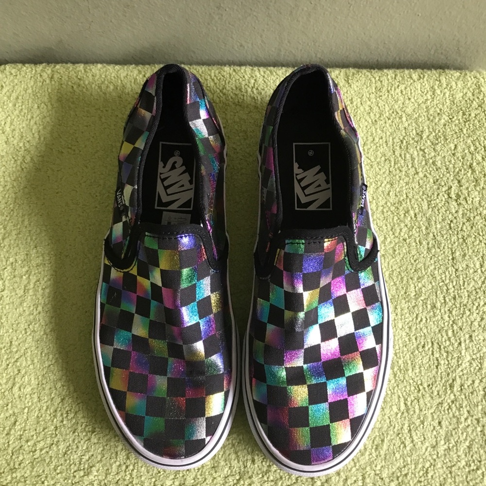 Vans Checkered Slip On Sneaker’s